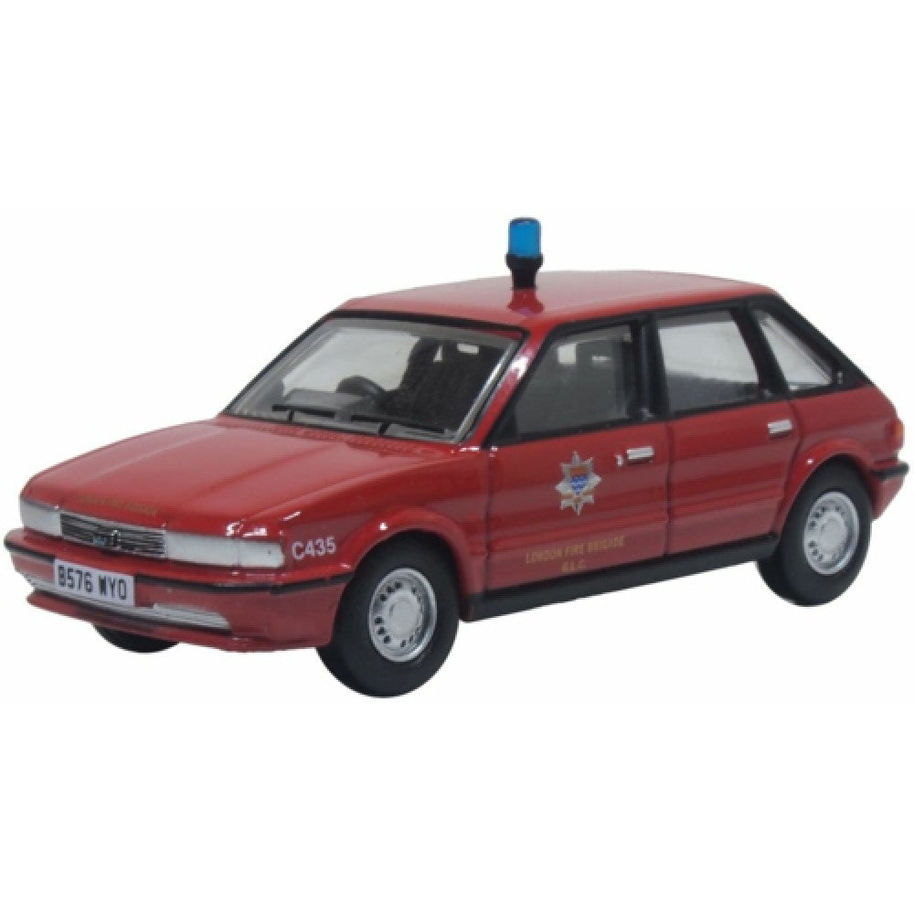 Ox76mst007 - 1:76 Austin Maestro London Fire Brigade Oxford Diecast Model