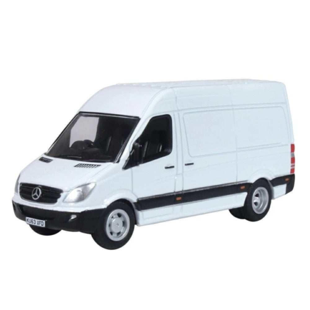 Available to Order – White Mercedes Sprinter 1:76 Oxford Diecast Model (OX76MSV004)