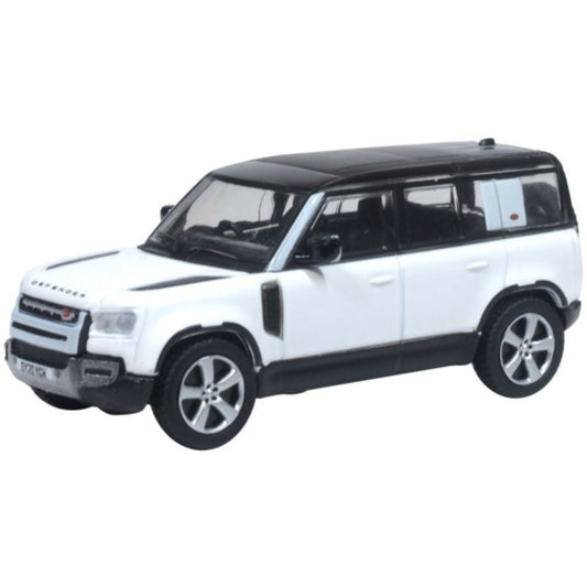 Available to Order – New Defender 110x Fuji White 1:76 Oxford Diecast Model (OX76ND110X003)