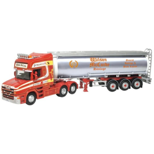 Available To Order – OX76TCAB011 - 1:76 SCANIA T CAB CYLINDRICAL TANKER WILSON MCCURDY OXFORD Model (OX76TCAB011)
