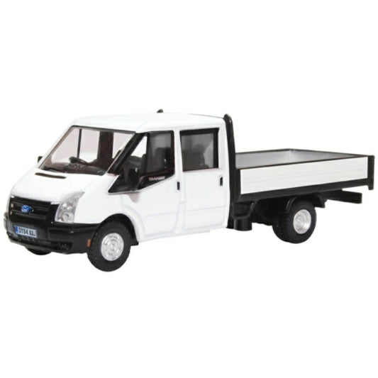 Available To Order – Ox76tpu005 - 1:76 White Ford Transit Dropside OXFORD Model (OX76TPU005)