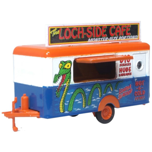 Available to Order – Mobile Trailer Loch Side Cafe 1:76 Oxford Diecast Model (OX76TR020)