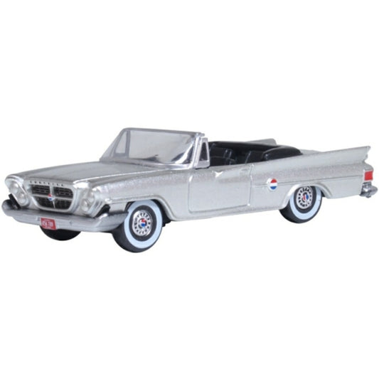 Available To Order – Chrysler 300g Convertible (open) Sheffield Silver 1:87 Oxford Diecast Model (OX87CC61007)