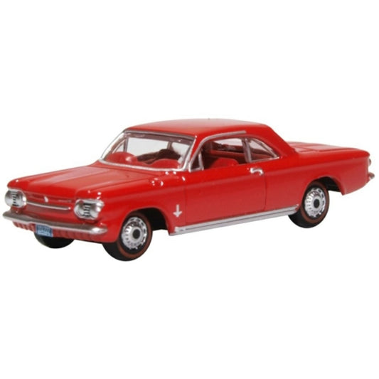 Available to Order – Chevrolet Corvair Coupe 1963 Riverside Red 1:87 Oxford Diecast Model (OX87CH63002)