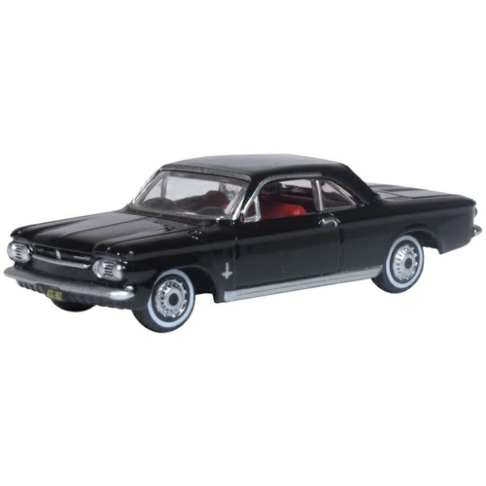 Available to Order – Chevrolet Corvair Coupe 1963 Tuxedo Black 1:87 Oxford Diecast Model (OX87CH63004)