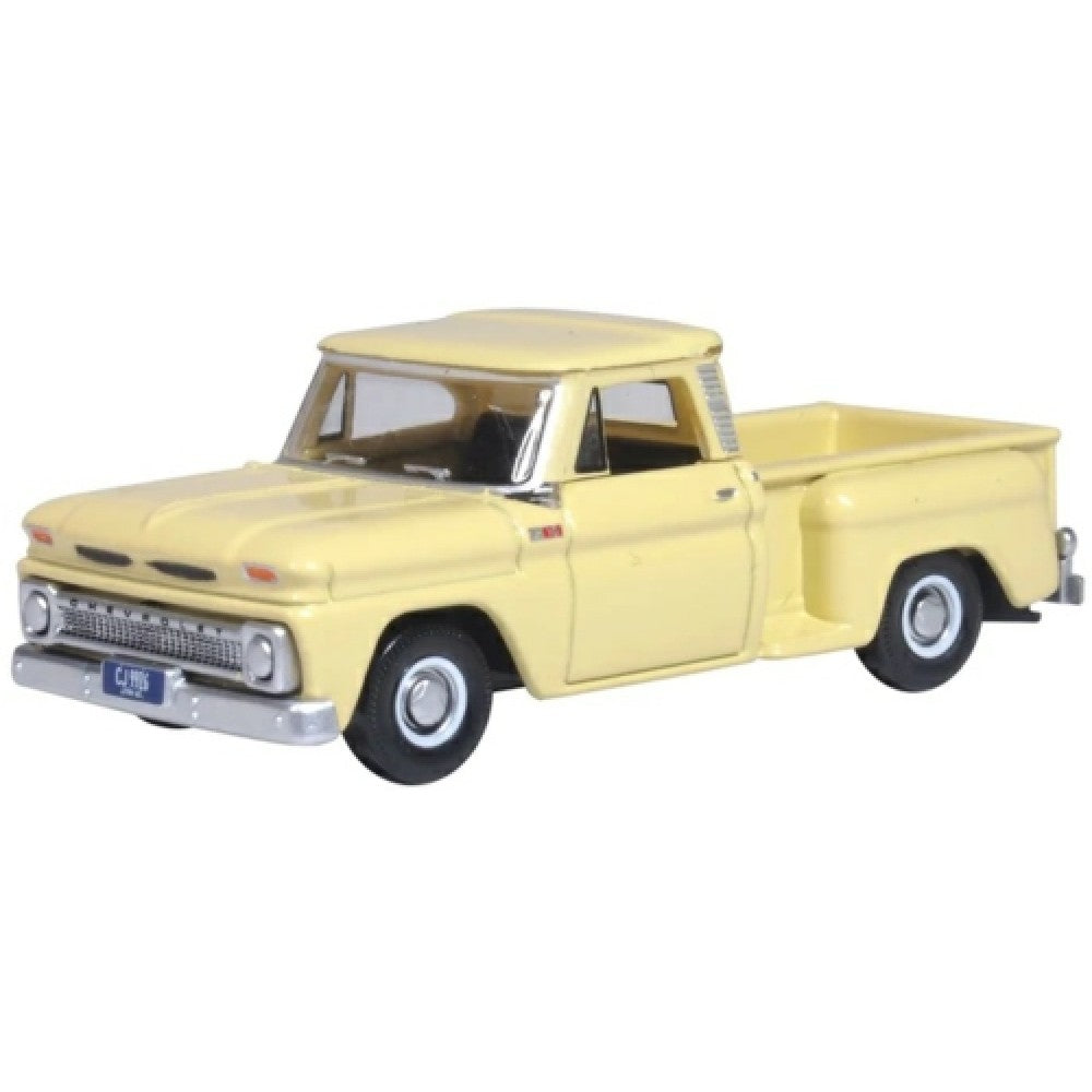 Available to Order – Chevrolet Stepside Pick up 1965 Yellow 1:87 Oxford Diecast Model (OX87CP65007)