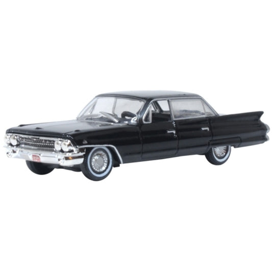 Available To Order – Cadillac Sedan De Ville 1961 Ebony 1:87 Oxford Diecast Model (OX87CSD61004)