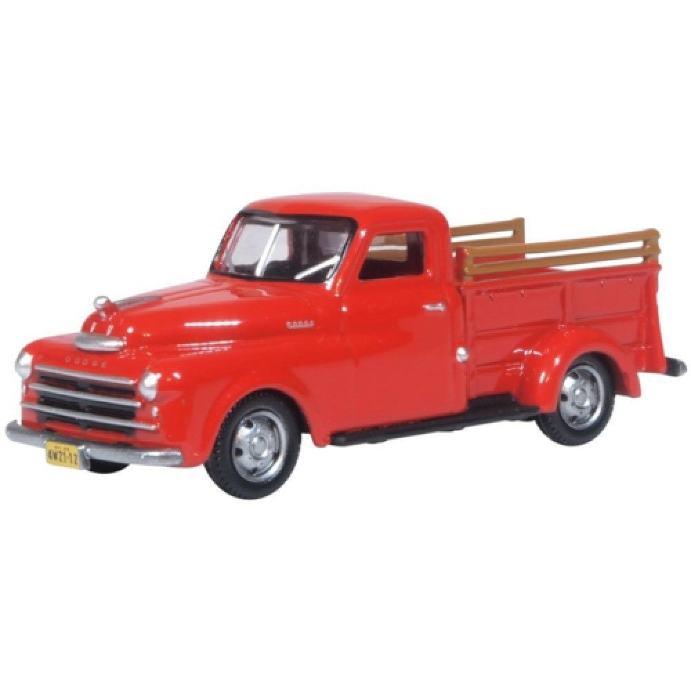 Available to Order – Dodge B-1b Pick up 1948 Truck Red 1:87 Oxford Diecast Model (OX87DP48001)