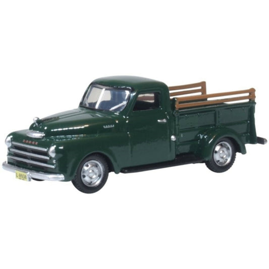Available to Order – Dodge B-1b Pick up 1948 Dark Green 1:87 Oxford Diecast Model (OX87DP48002)