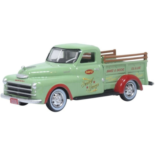 Available to Order – Dodge B-1b Pick up 1948 Dans Service Garage 1:87 Oxford Diecast Model (OX87DP48003)