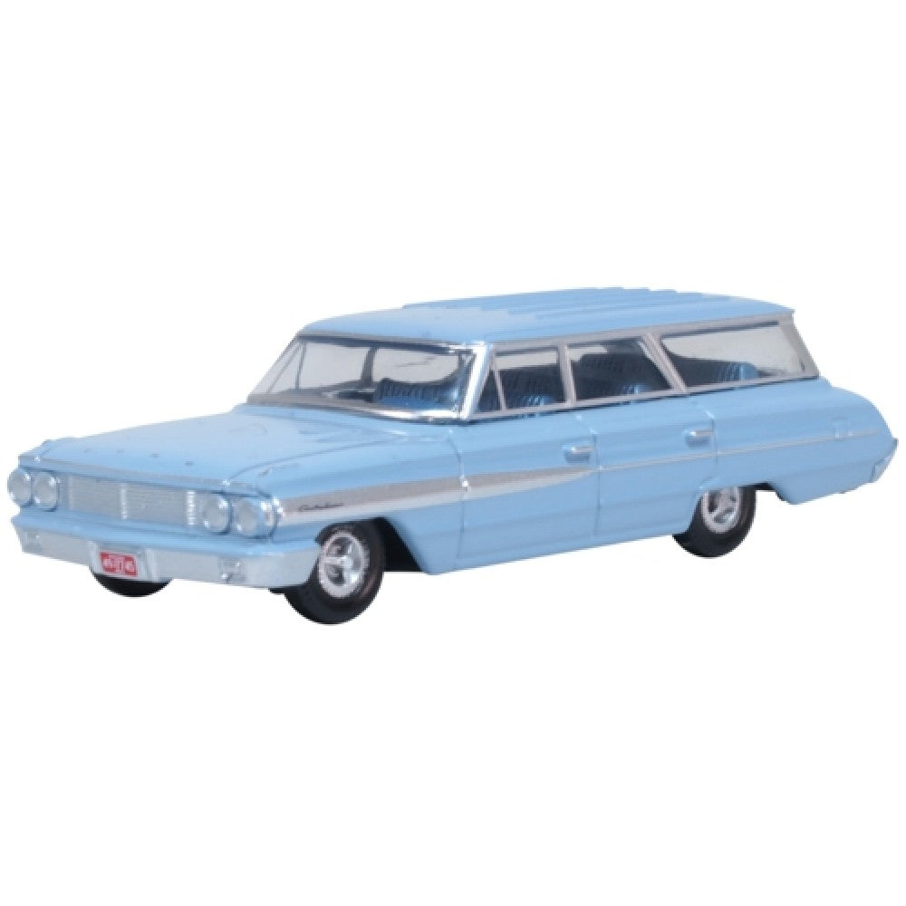 Available to Order – OX87FC64001 - 1:87 1964 FORD COUNTRY SEDAN SKYLIGHT BLUE (OX87FC64001)