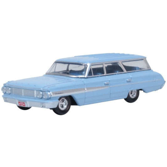 Available to Order – OX87FC64001 - 1:87 1964 FORD COUNTRY SEDAN SKYLIGHT BLUE (OX87FC64001)