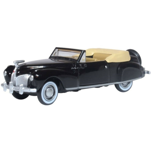Available to Order – Lincoln Continental 1941 Black and Tan 1:87 Oxford Diecast Model (OX87LC41006)