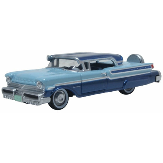 1957 Mercury Montclair Nantucket Blue/pacific Blue 1:87 Oxford Diecast Model