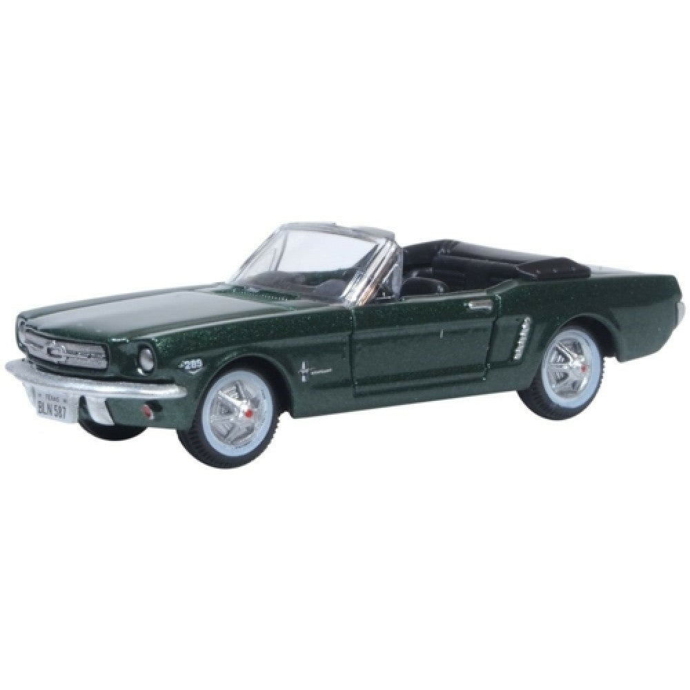 Available to Order – Ford Mustang 1965 Ivy Green 1:87 Oxford Diecast Model (OX87MU65006)