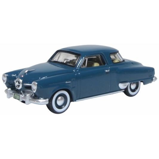 Available to Order – 1950 Studebaker Champion Starlight Coupe Aqua Green 1:87 Oxford Diecast Model (OX87SC50002)