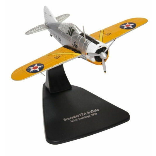 THIS ITEM IS AVAILABLE TO ORDER FROM OUR SUPPLIER - 1:72 OXFORD OXAC082 BREWSTER BUFFALO USS SARATOGA 1939