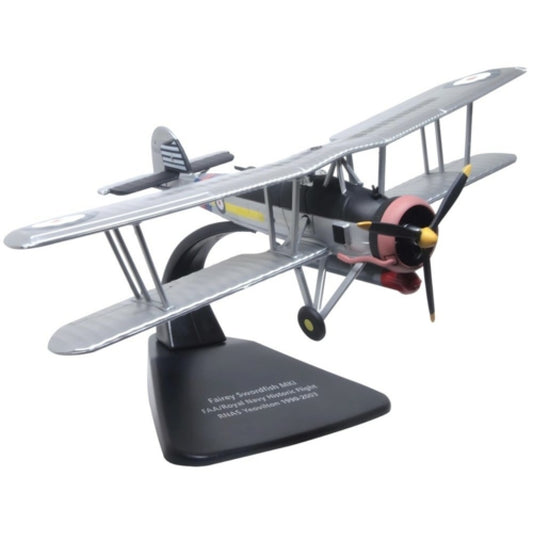 THIS ITEM IS AVAILABLE TO ORDER FROM OUR SUPPLIER - 1:72 OXFORD OXAC111 FAIREY SWORDFISH FAA/RN HISTORIC FLIGHT. RNAS YEOVILTON