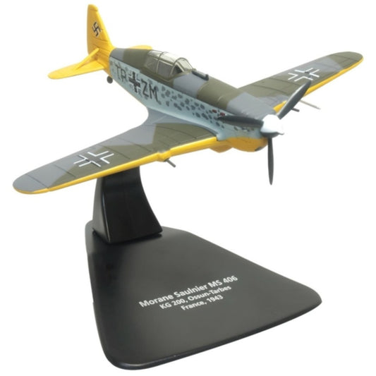THIS ITEM IS AVAILABLE TO ORDER FROM OUR SUPPLIER - 1:72 OXFORD OXAC116 MORANE SAULNIER 406 KG200 OSSUNTARBES FRANCE 1943