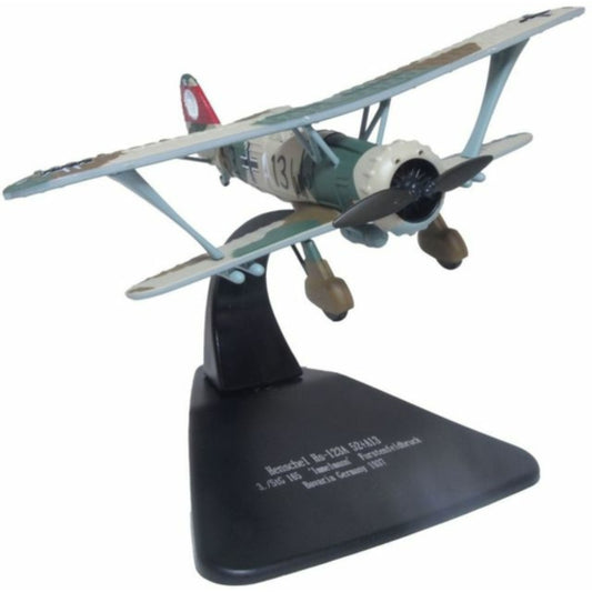 Available To Order – OXAC125S - 1:72 Henschel 123 7./stg 165. Immelmann - Germany 1937 No Swastika OXFORD Model (OXAC125S)