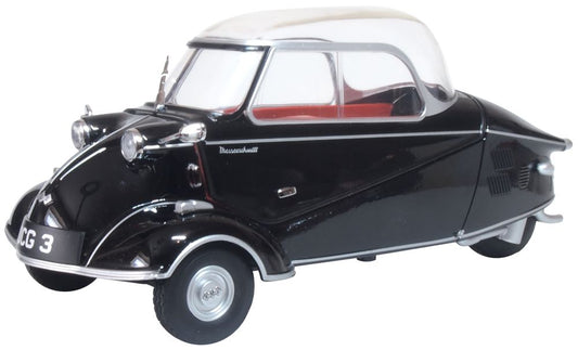 Available to Order – Messerschmitt KR200 Bubble Top Black 1:18 (OXF 18MBC007)