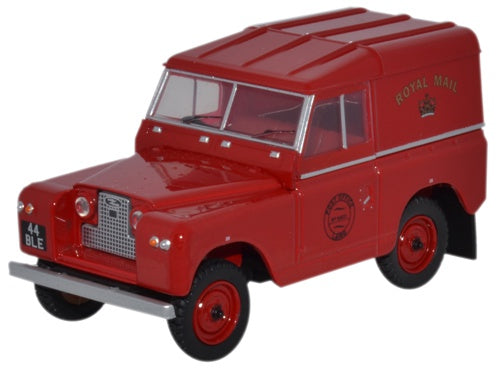 Available To Order – Land Rover S2 SWB Hard Back - Royal Mail 1:43 Oxford Diecast Model (OXF 43LR2S001)