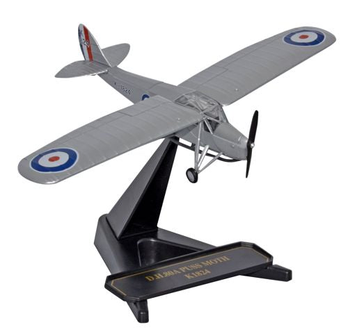 RAF Trainer 1941 K1824 Puss Moth 1:72 Oxford Diecast Model