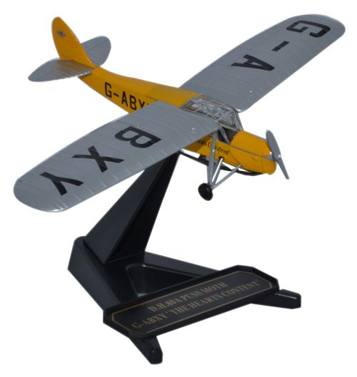 DH Puss Moth G-ABXY - The Hearts Content 1:72 Oxford Diecast Model