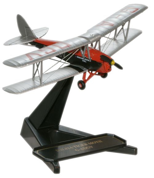 DH Tiger Moth - Brooklands Aviation 1:72 Oxford Diecast Model
