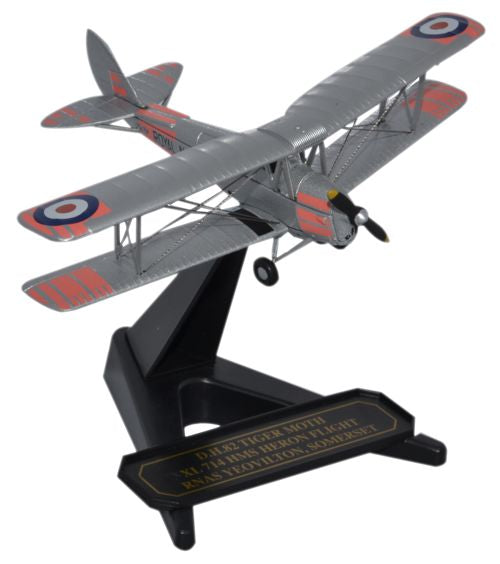 DH Tiger Moth XL 714 HMS Heron Flight 1:72 Oxford Diecast Model