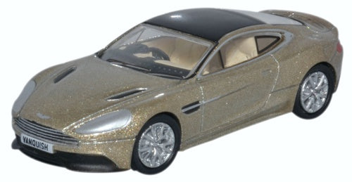 Aston Martin Vanquish Coupe Selene Bronze 1:76 Oxford Diecast Model