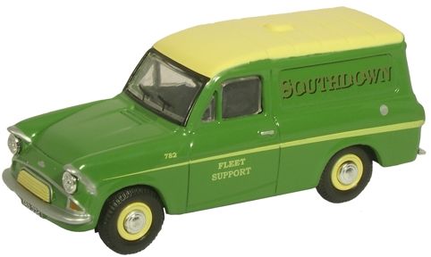 Ford Anglia Van - Southdown 1:76 Oxford Diecast Model