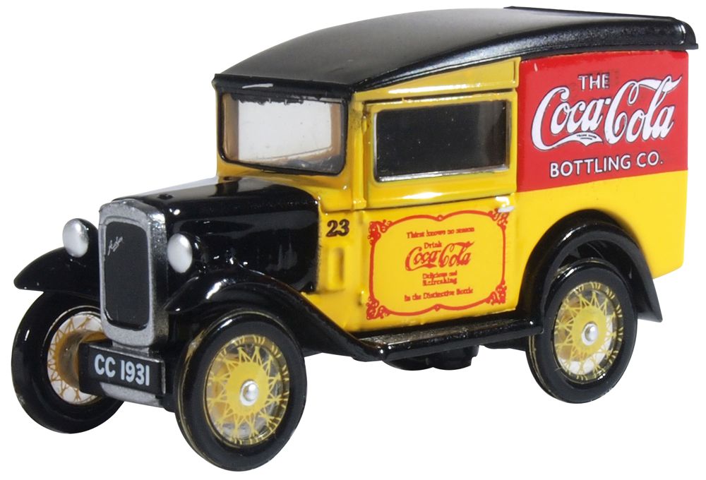 Coca Cola Van 1:76 Oxford Diecast Model