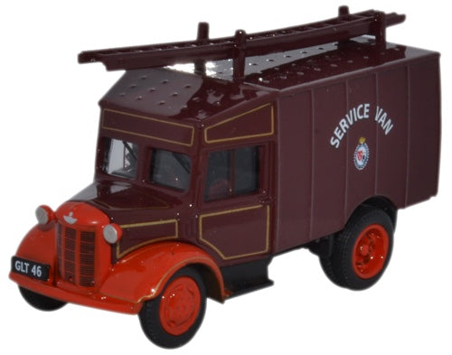 Austin ATV - Newcastle & Gateshead Fire Se 1:76 Oxford Diecast Model