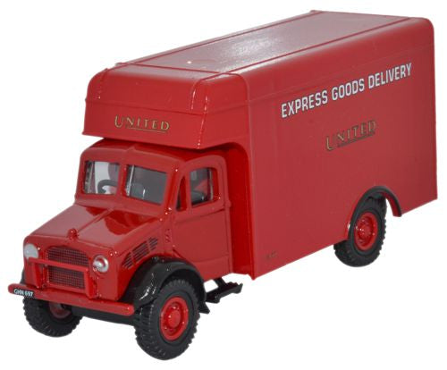 Bedford OW Luton United Express Delivery 1:76 Oxford Diecast Model