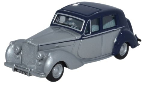 Available To Order – Bentley MkVI - Midnight Blue -Shell Grey 1:76 Oxford Diecast Model (OXF 76BN6004)