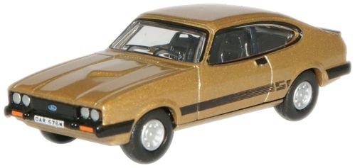 Available To Order – Ford Capri MkIII - Solar Gold (Doyle) 1:76 Oxford Diecast Model (OXF 76CAP002)