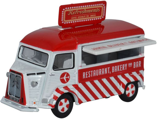 Citroen H Catering Van Jamie Oliver at Gat 1:76 Oxford Diecast Model
