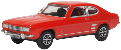 Ford Capri Mk1 Sunset Red 1:76 Oxford Diecast Model