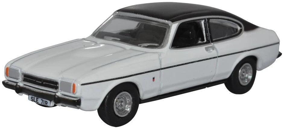 Available To Order – Ford Capri Mk2 White 1:76 Oxford Diecast Model (OXF 76CPR003)