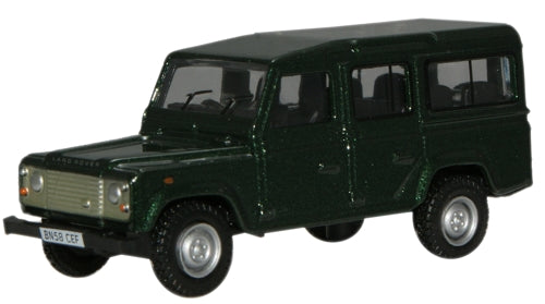 Land Rover Defender 110 SW - Green 1:76 Oxford Diecast Model