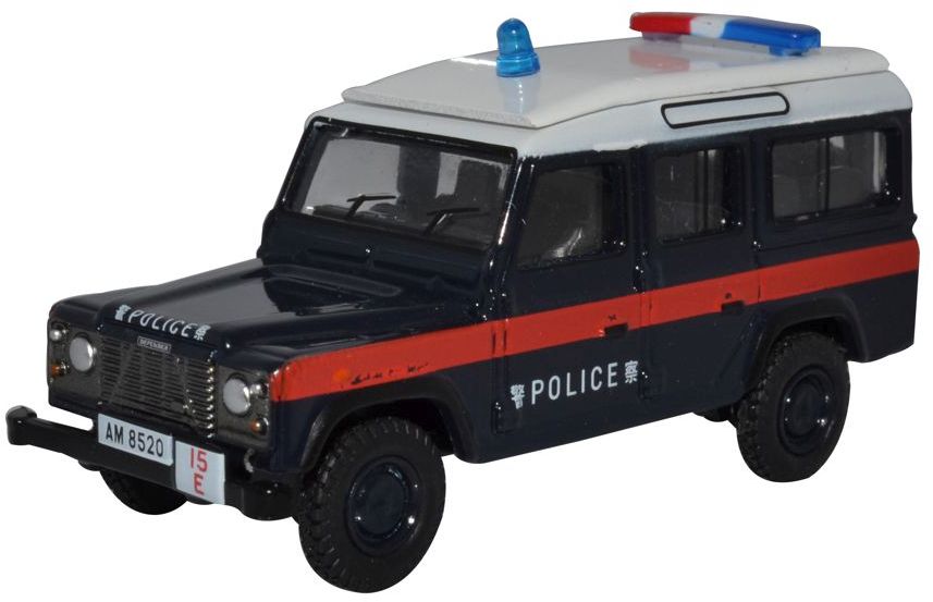 Land Rover Defender LWB Station Wagon Hong 1:76 Oxford Diecast Model