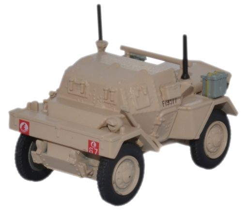 Dingo Scout Car 5th RTR - 4th Arm.Brg -7th 1:76 Oxford Diecast Model