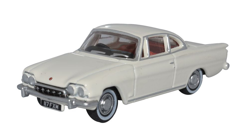 Ford Consul Capri Ermine White 1:76 Oxford Diecast Model