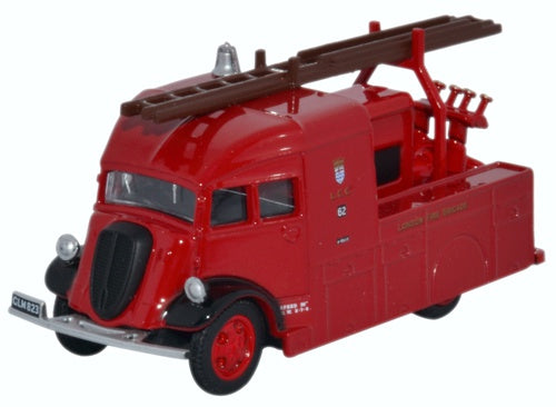 Fordson Heavy Pump Unit London Fire Brigad 1:76 Oxford Diecast Model