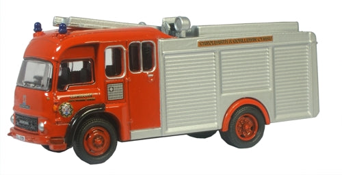 Bedford TK Fire Engine - Mid & West Wales 1:76 Oxford Diecast Model