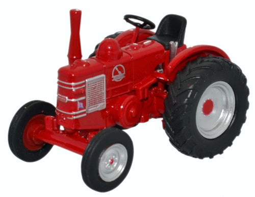 Field Marshall Tractor - Red 1:76 Oxford Diecast Model