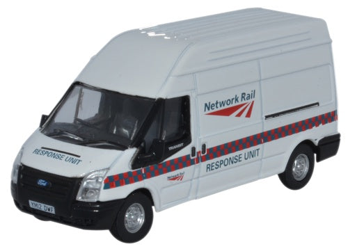 Ford Transit LWB High - Network Rail Respo 1:76 Oxford Diecast Model
