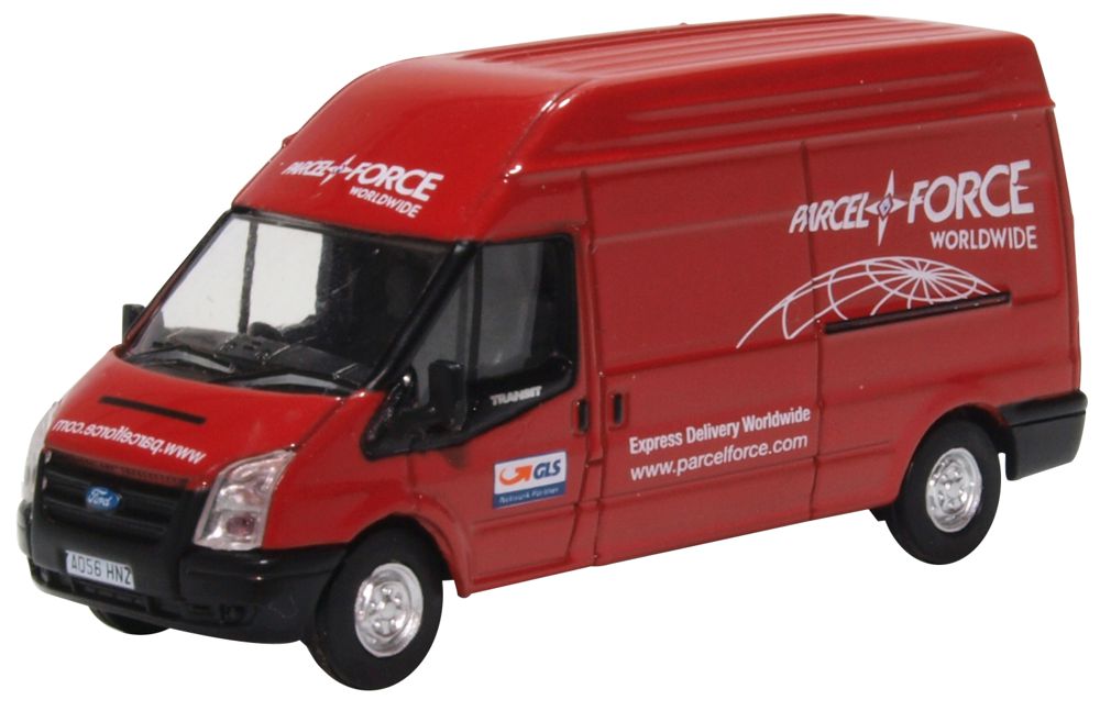 Ford Transit Mk5 Parcelforce 1:76 Oxford Diecast Model