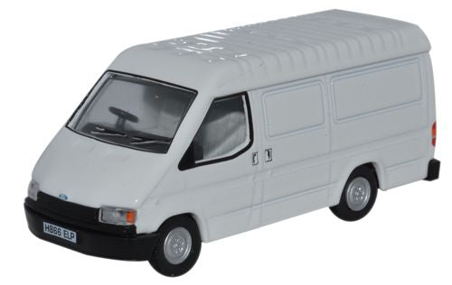 Ford Transit Mk3 - White 1:76 Oxford Diecast Model